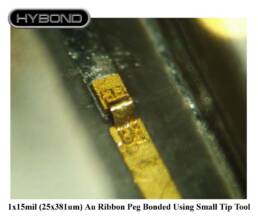 Ribbon peg bonded w small tip tool